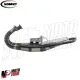 MF4196 Marmitta Racing VMC Fifty's Vespa 50 Special R L PK 125 ET3 Primavera