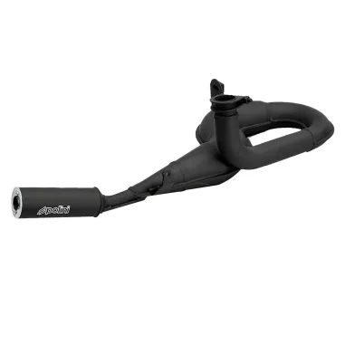 MF0377 Marmitta Polini Vespa PX 125 150 Arcobaleno con Silenziatore Alluminio