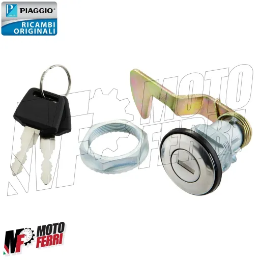 MF5270 Kit Serratura Chiavi per Bauletto Originale Piaggio Vespa GT / GTS / LX