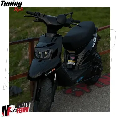 MF2229 Mascherina faro fanale led anteriore Yamaha BWS BOOSTER SPIRIT dal 2004