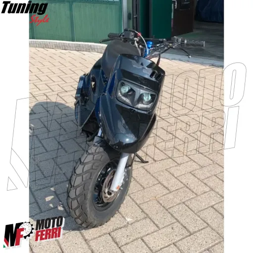 MF2229 Mascherina faro fanale led anteriore Yamaha BWS BOOSTER SPIRIT dal 2004