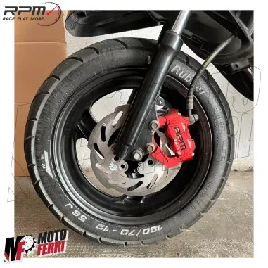 MF4391 - Pinza Freno CNC Radiale RPM Racing Interasse 82mm Scooter Moto Pitbike