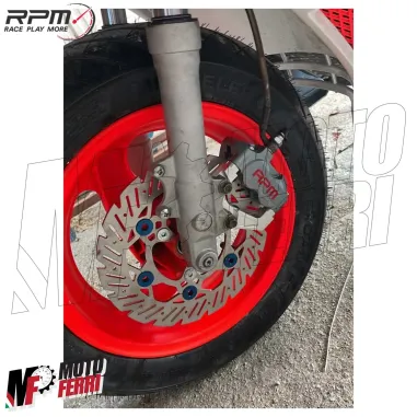 MF4392 - Pinza Freno CNC Radiale RPM Racing Interasse 82mm Scooter Moto Pitbike