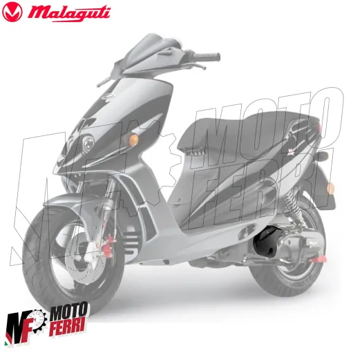 MF5280 Coperchio Carter Trasmissione Nero Originale Malaguti F12 LC 1994/2006