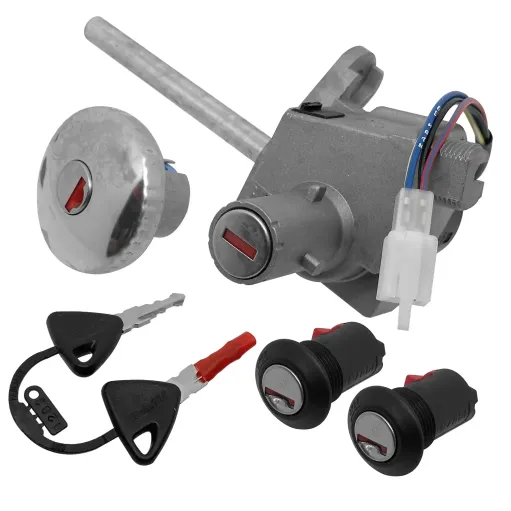 MF5282 Kit Serrature Avviamento + Tappo Malaguti Madison 125 150 180 200 250 400