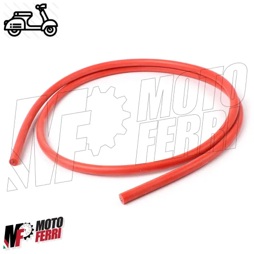 MF4101 - 1 Metro Cavo Candela Rosso per Vespa 50 125 PK S XL N V Rush FL FL2 HP
