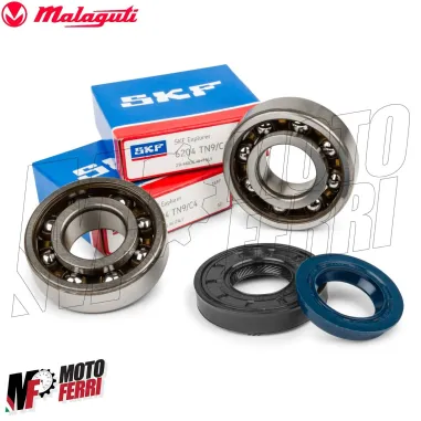 MF5285 Albero Motore + Cuscinetti Paraolio Originale Malaguti F12R AC 2007/2010