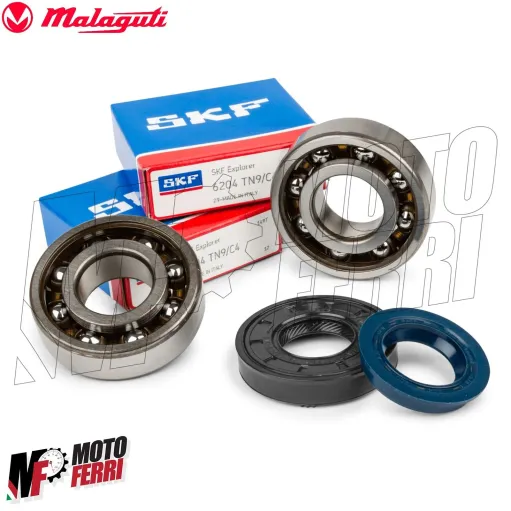 MF5285 Albero Motore + Cuscinetti Paraolio Originale Malaguti F12R AC 2007/2010