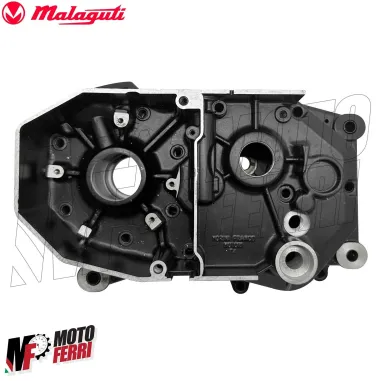 MF5287 Coppia Carter Motore Nero Originale Malaguti Motore Franco Morini T4 / GS