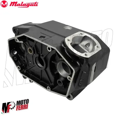 MF5287 Coppia Carter Motore Nero Originale Malaguti Motore Franco Morini T4 / GS