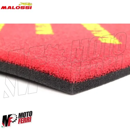 MALOSSI SPUGNA FILTRO ARIA RED SPONGE A3 FOGLIO 40 X 30 UNIVESALE SCOOTER QUAD