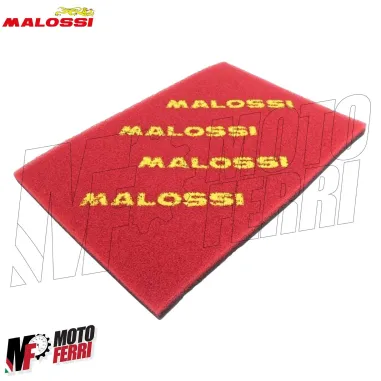 MALOSSI SPUGNA FILTRO ARIA RED SPONGE A3 FOGLIO 40 X 30 UNIVESALE SCOOTER QUAD