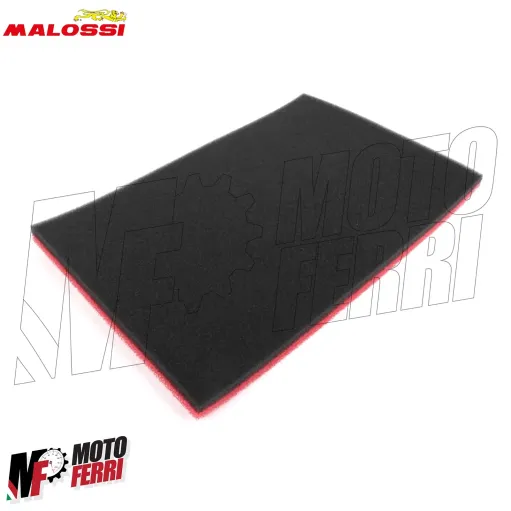 SPUGNA ROSSA FILTRO ARIA MALOSSI 1413965 UNIVERSALE SCOOTER MOTO A3 40x30