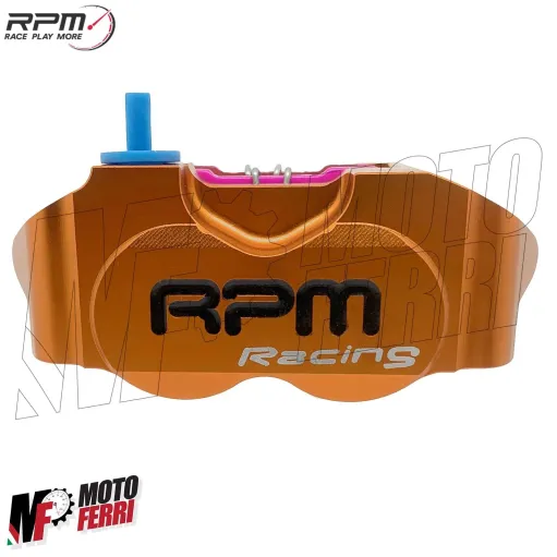 MF5294 - Pinza Freno CNC Radiale RPM Racing Interasse 82mm Scooter Moto Pitbike