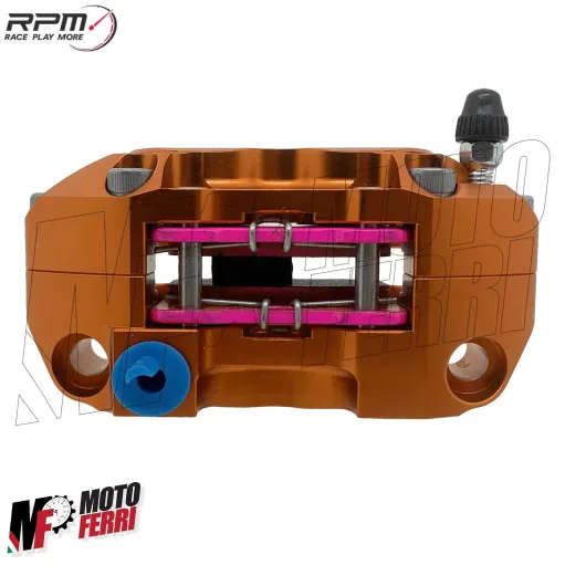 MF5294 - Pinza Freno CNC Radiale RPM Racing Interasse 82mm Scooter Moto Pitbike