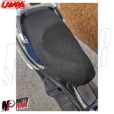 MF3454 Copri Sella Nero Traspirante L 74x100cm Lampa - Universale Moto Scooter