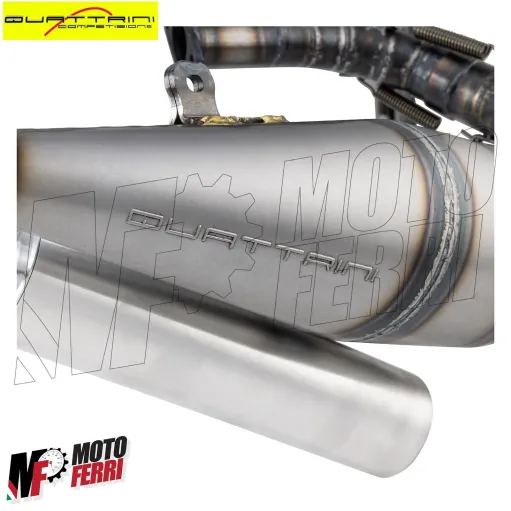MF1200 - Marmitta M3XC GTR Quattrini Motori M1 M1L Vespa 50 Special R L 125 ET3