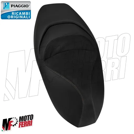 MF5331 Sella Sellone Pelle Nero Originale Piaggio Beverly 300 400 HPE 2021/2024