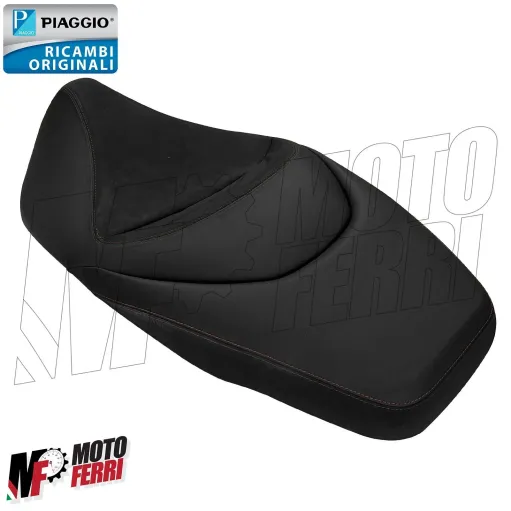 MF5331 Sella Sellone Pelle Nero Originale Piaggio Beverly 300 400 HPE 2021/2024
