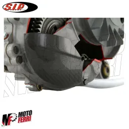 MF0404 PROTEZIONE CARTER MOTORE CARBONIO VESPA 50 SPECIAL RLN PK ET3 PRIMAVERA 2