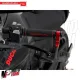 MF5341 Manopole Barracuda Racing Nero Rosso Universale Moto Ducati Honda MV