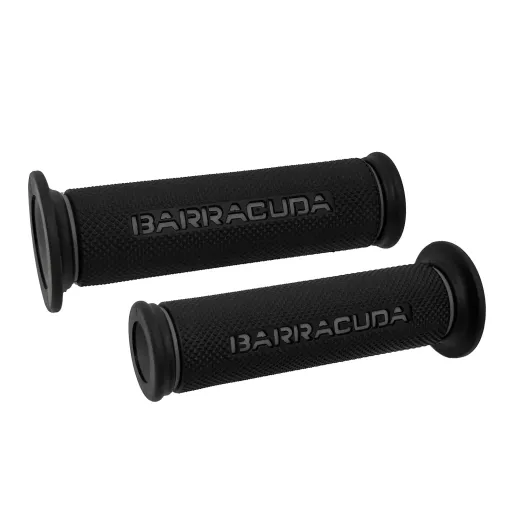 MF5342 Manopole Barracuda Racing Nero / Grigio Universale Moto Ducati Honda MV