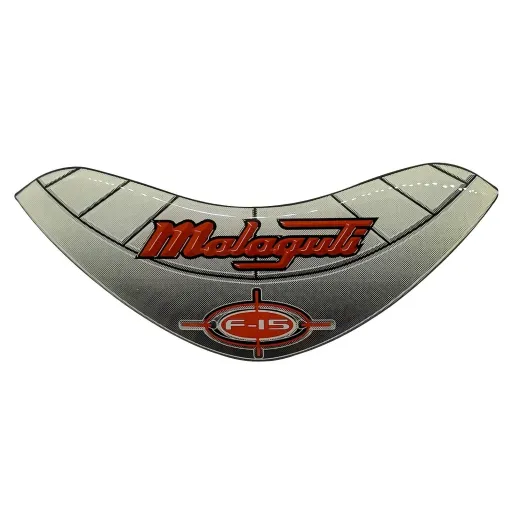 MF5343 Adesivo Etichetta Scudo Anteriore in Resina Originale Malaguti F15 50 2T