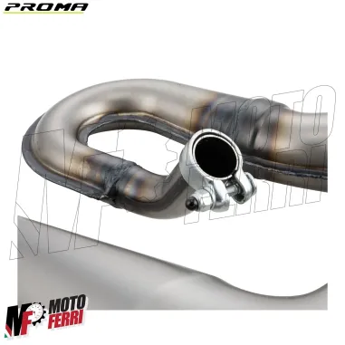 Marmitta Scarico Espansione Proma Circuit Pro Serpentone Piaggio Ciao Bravo 50