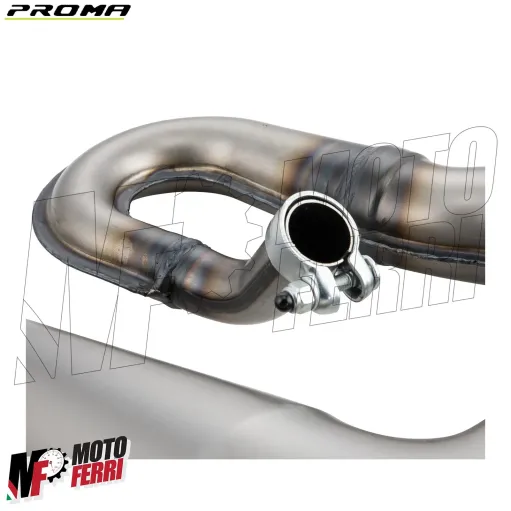 Marmitta Scarico Espansione Proma Circuit Pro Serpentone Piaggio Ciao Bravo 50
