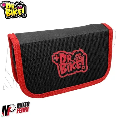 MF5355 Kit Attrezzi Moto Set 28 Pezzi Borsa Porta Attrezzi Sottosella Dr.Bike