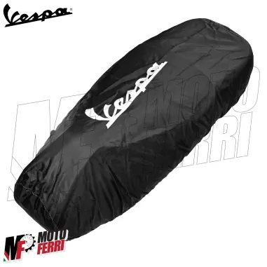 MF5356 Coprisella Impermeabile Nero per Vespa GTS Super Primavera Sprint LX S PX