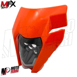 MF5358 Mascherina Faro Led Arancione V-Face Universale Cross Enduro KTM GasGas 2