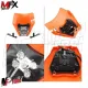 MF5358 Mascherina Faro Led Arancione V-Face Universale Cross Enduro KTM GasGas