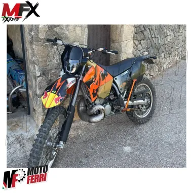 MF5358 Mascherina Faro Led Nero V-Face Universale Cross Enduro KTM GasGas Honda
