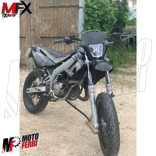 MF5358 Mascherina Faro Led Nero V-Face Universale Cross Enduro KTM GasGas Honda