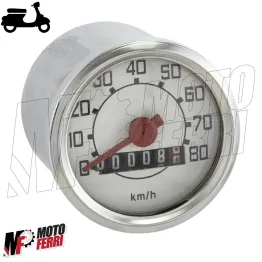 MF5361 Kit Contachilometri + Cavo + Ingranaggi Vespa 50 R L N Faro Tondo 80Km/h 2