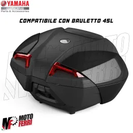 MF5365 Cuscino Schienale Passeggero per Bauletto 45L Originale Yamaha 2
