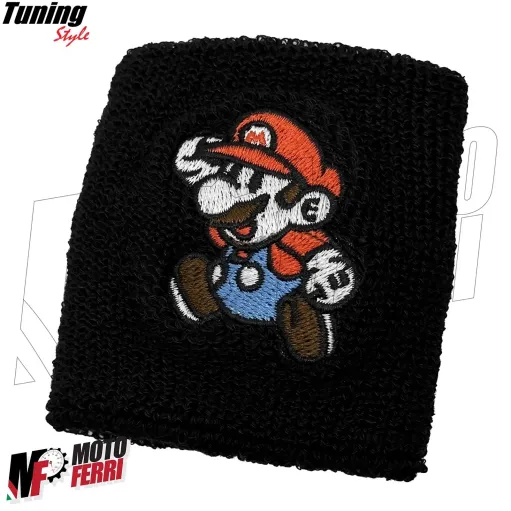 MF3346 Calzino Polsino Super Mario Serbatoio Vaschetta Olio Freno Frizione Moto