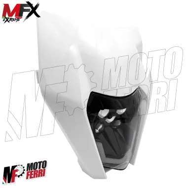 MF5358 Mascherina Faro Led Bianca V-Face Universale Cross Enduro KTM GasGas