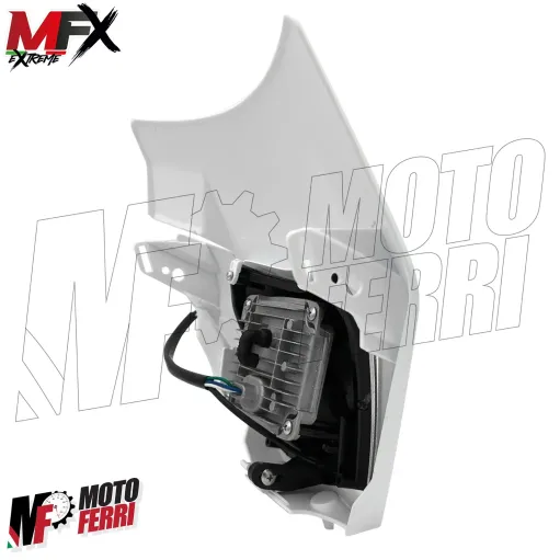 MF5358 Mascherina Faro Led Bianca V-Face Universale Cross Enduro KTM GasGas