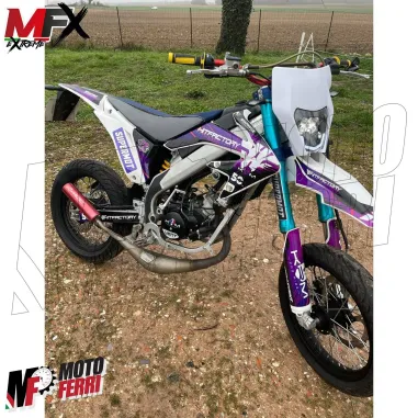 MF5358 Mascherina Faro Led Bianca V-Face Universale Cross Enduro KTM GasGas