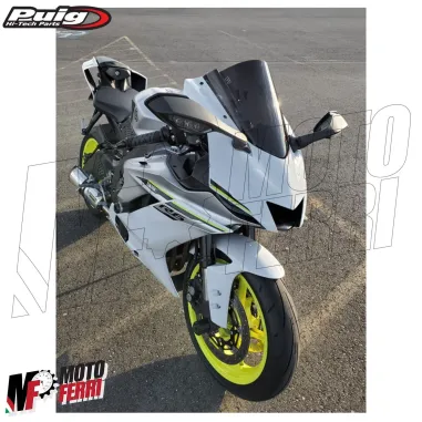 MF5377 Cupolino Fumè Scuro Yamaha R6 mod 2017/2024 Puig Z-Racing Doppia Bolla