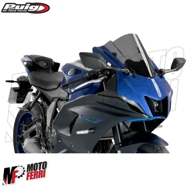 MF5377 Cupolino Fumè Scuro Yamaha R7 mod 2022/2024 Puig Z-Racing Doppia Bolla