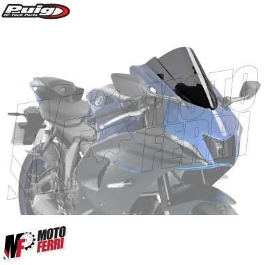 MF5377 Cupolino Fumè Scuro Yamaha R7 mod 2022/2024 Puig Z-Racing Doppia Bolla