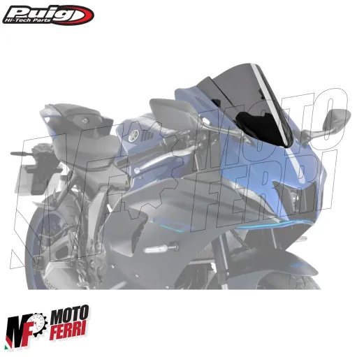 MF5377 Cupolino Fumè Scuro Yamaha R7 mod 2022/2024 Puig Z-Racing Doppia Bolla
