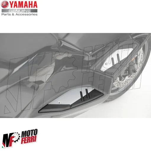 MF4830 Pedane Poggia Piedi in Alluminio Originali Yamaha XMax 125 300 dal 2023