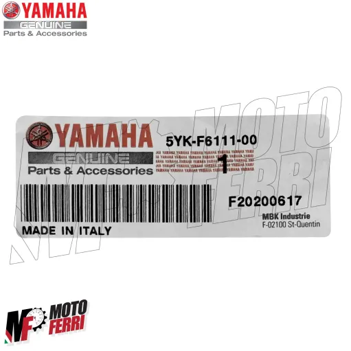 MF5379 Manubrio Nero Metallizzato Originale Yamaha MT-03 660cc mod 2006 / 2012