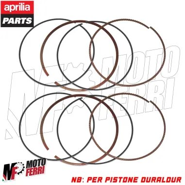 MF5386 Kit 2 Serie Segmenti Fasce Pistone Dm 76 Aprilia RXV / SXV 450 2006-2008