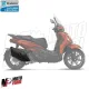 MF5396 Protezione Marmitta Nera Originale Piaggio Beverly 400 HPE 2021 / 2024