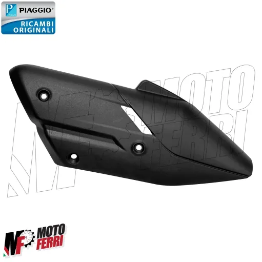 MF5396 Protezione Marmitta Nera Originale Piaggio Beverly 400 HPE 2021 / 2024